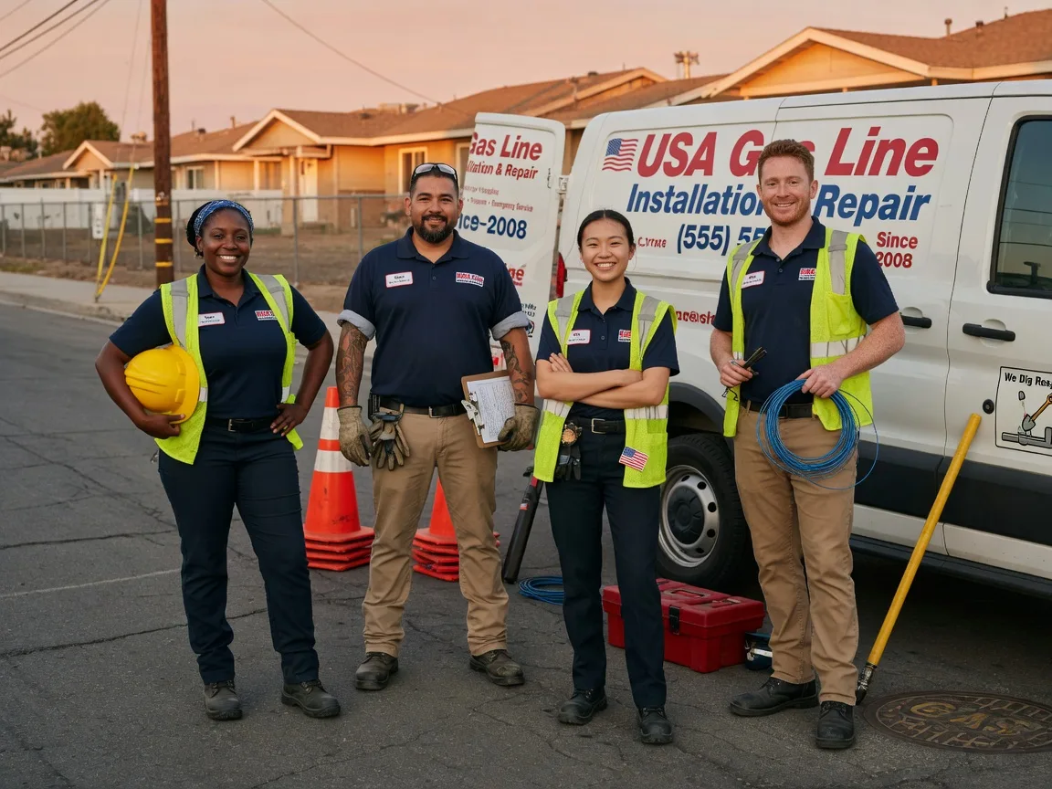 Gas Line Installation company in Gilbertville, IA